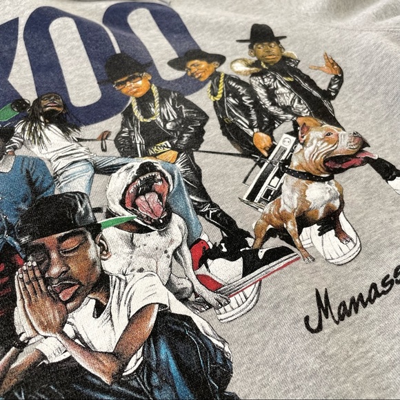 Akoo Screen Printed Crew Hoodie - Picture 5 of 14